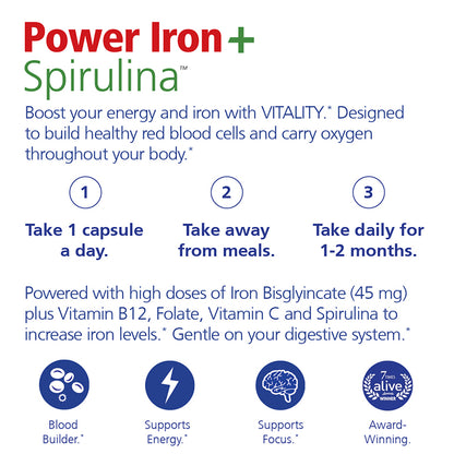 Power Iron + Spirulina